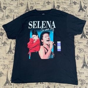 Selena NWT! Si Una Vez And Black Graphic T-Shirt